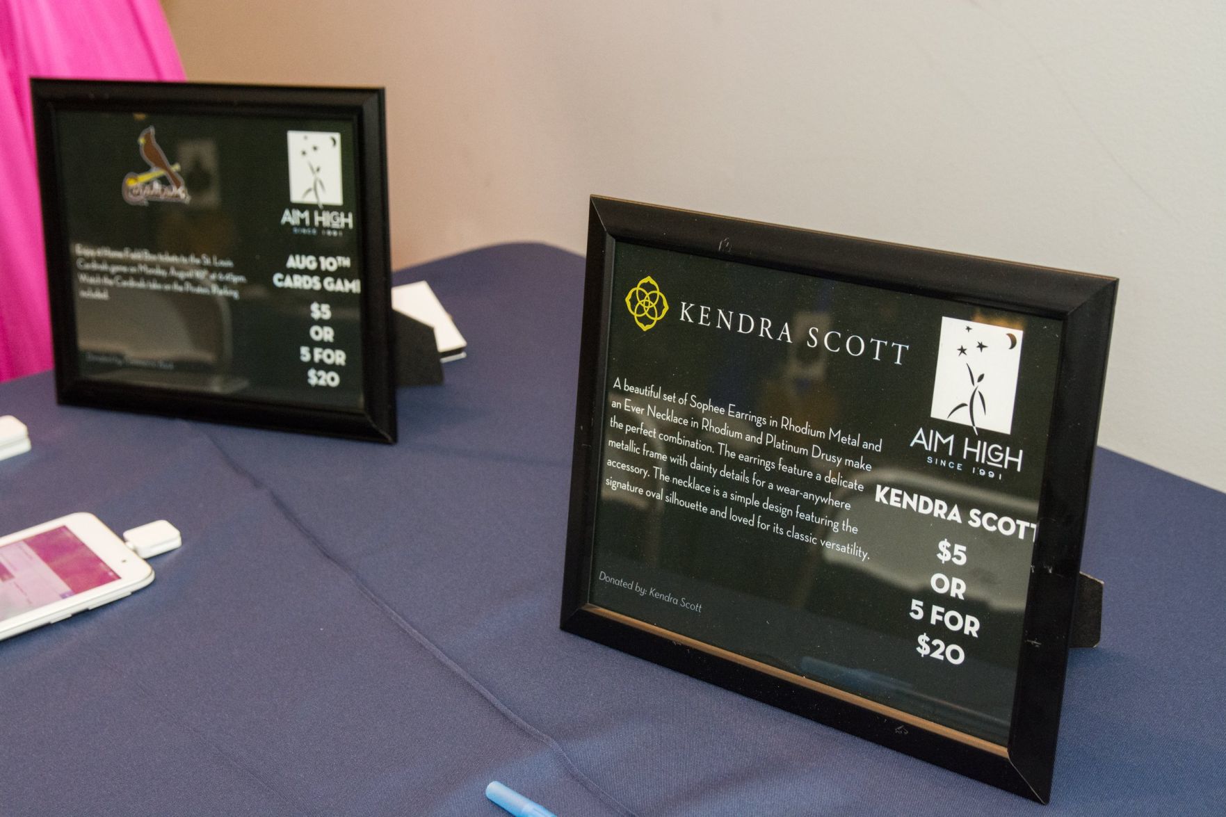 Raffle items